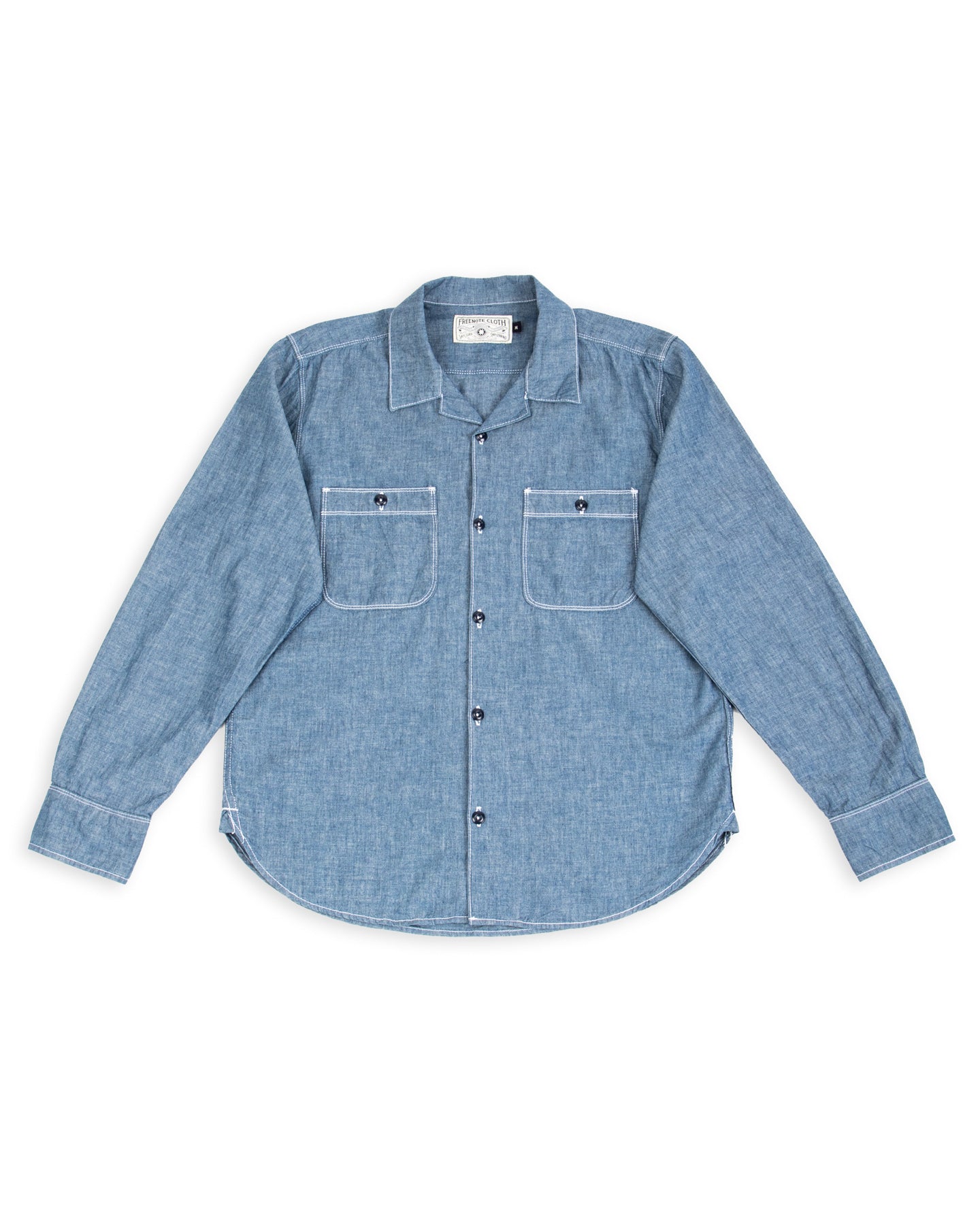 Freenote Dayton L/S Shirt - Chambray - Standard & Strange