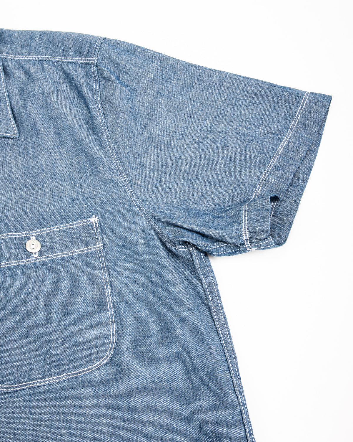 Freenote Dayton S/S Shirt - Chambray - Standard & Strange