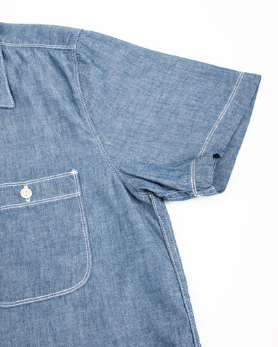 Freenote Dayton S/S Shirt - Chambray - Standard & Strange