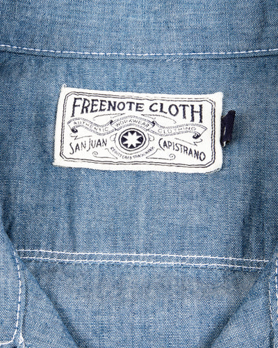 Freenote Dayton S/S Shirt - Chambray - Standard & Strange
