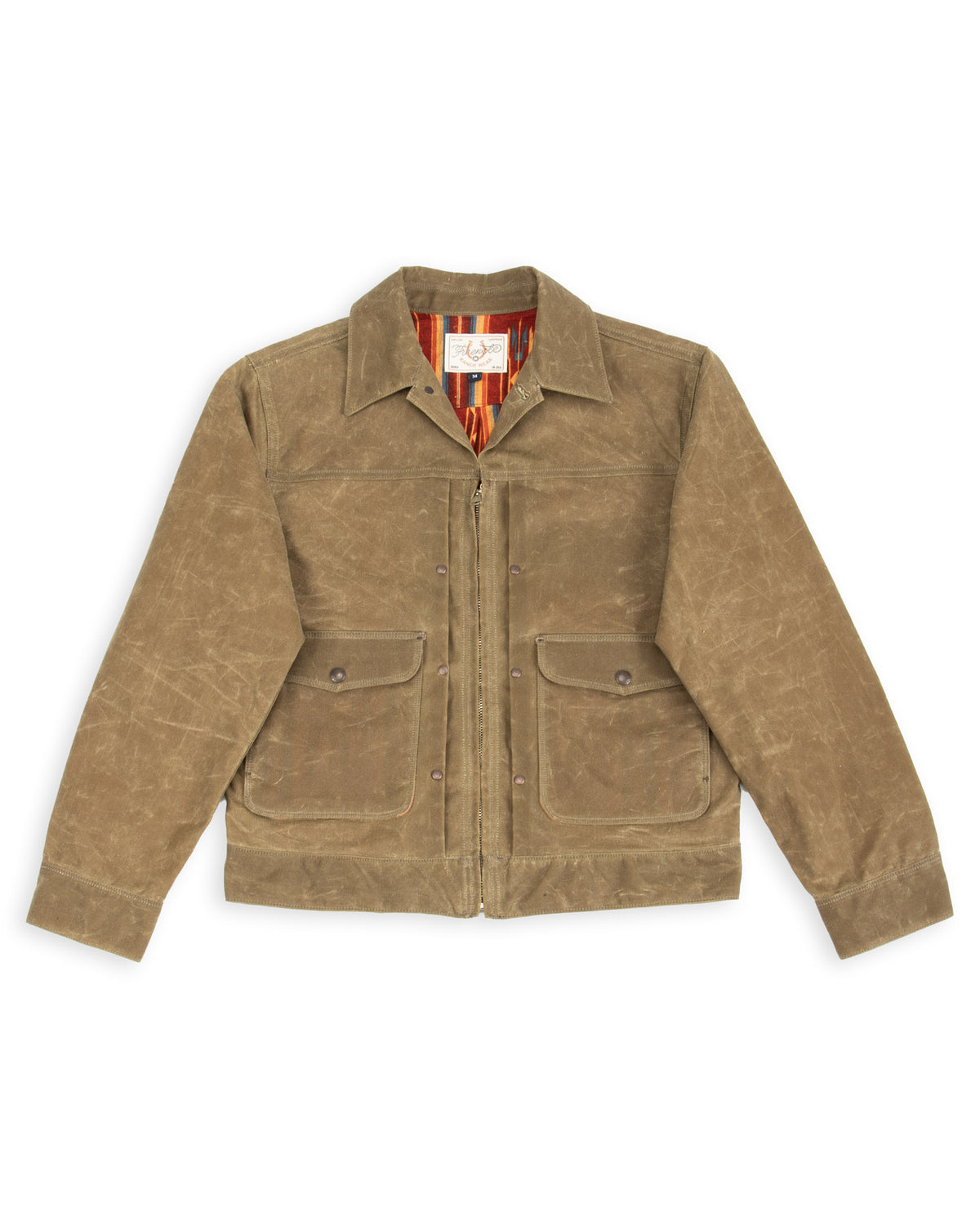 Freenote Faro Jacket - 11oz Waxed Canvas Tobacco - Standard & Strange