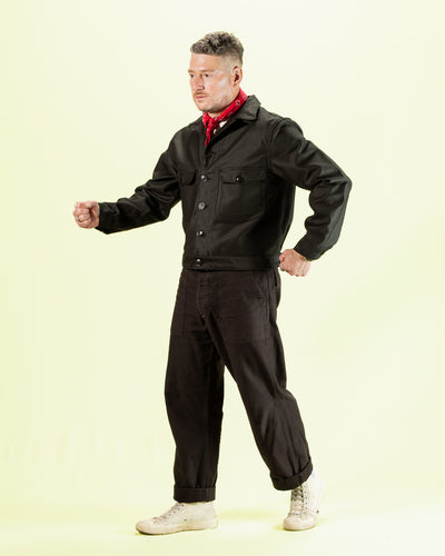 Freenote Grafton Jacket - Black Jungle Cloth - Standard & Strange