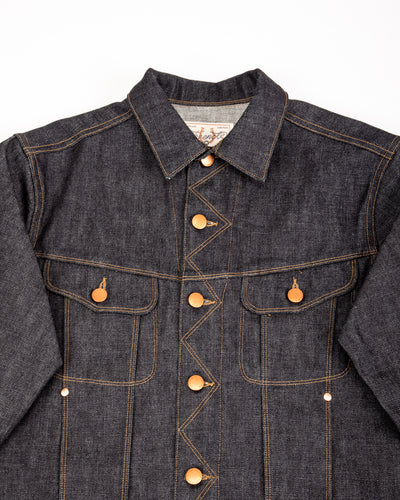 Freenote High Low Jacket - 14oz Broken Twill Denim - Standard & Strange