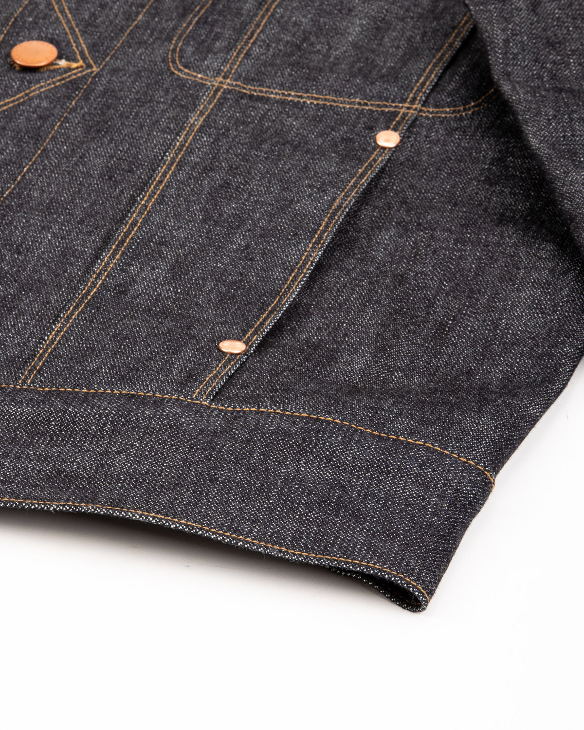 Freenote High Low Jacket - 14oz Broken Twill Denim - Standard & Strange