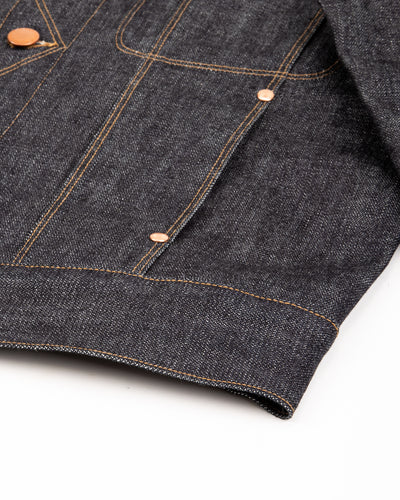 Freenote High Low Jacket - 14oz Broken Twill Denim - Standard & Strange