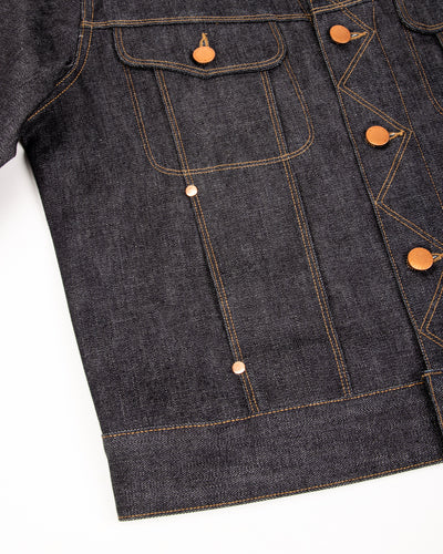 Freenote High Low Jacket - 14oz Broken Twill Denim - Standard & Strange