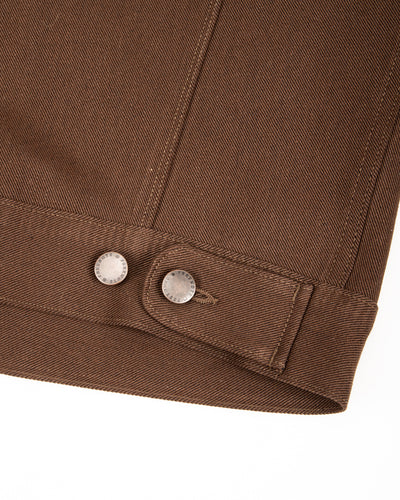 Freenote High Low Jacket - 15oz Dark Brown Denim - Standard & Strange