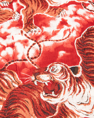Freenote Hawaiian Shirt - Red Tiger - Standard & Strange