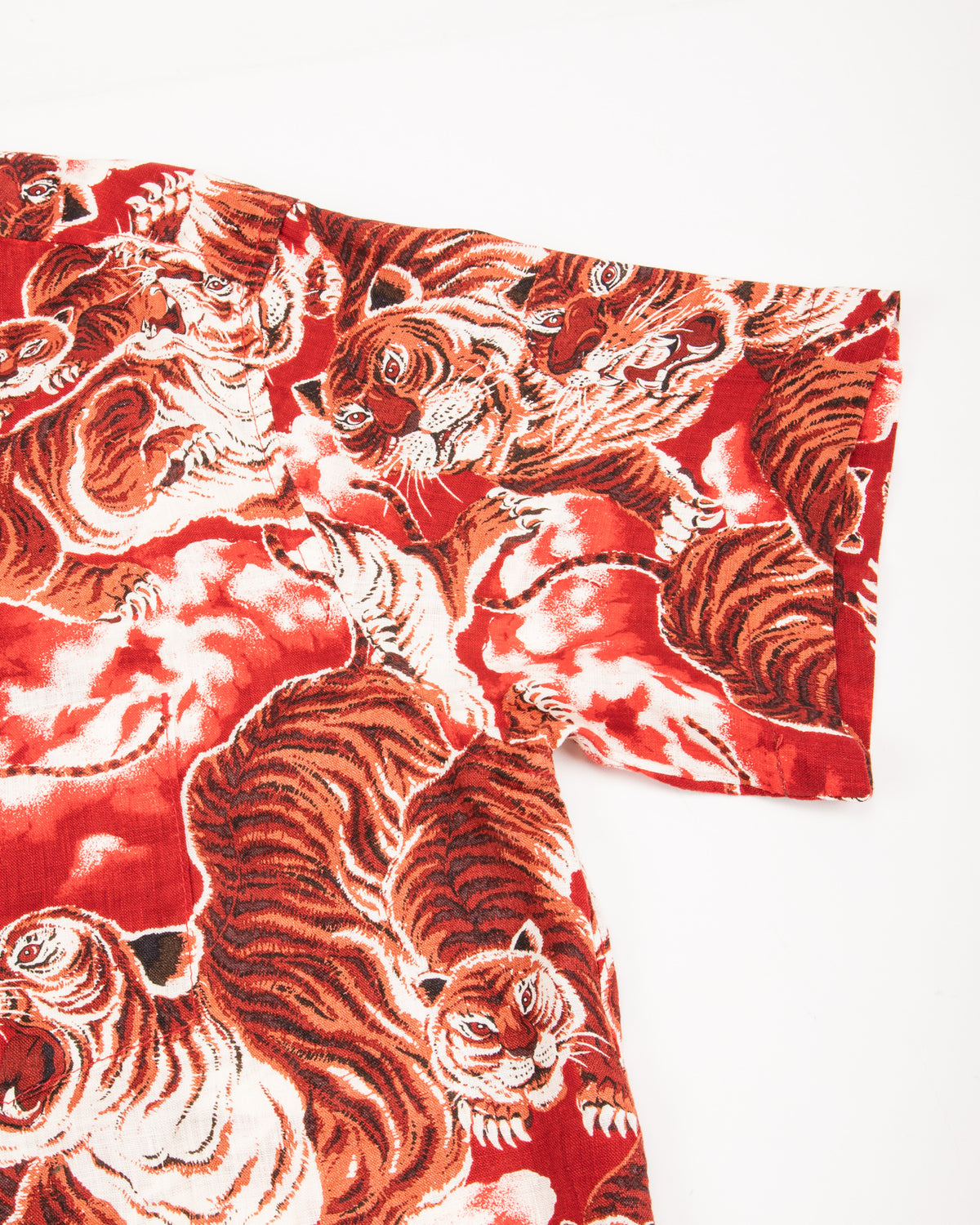 Freenote Hawaiian Shirt - Red Tiger - Standard & Strange