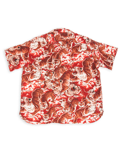 Freenote Hawaiian Shirt - Red Tiger - Standard & Strange