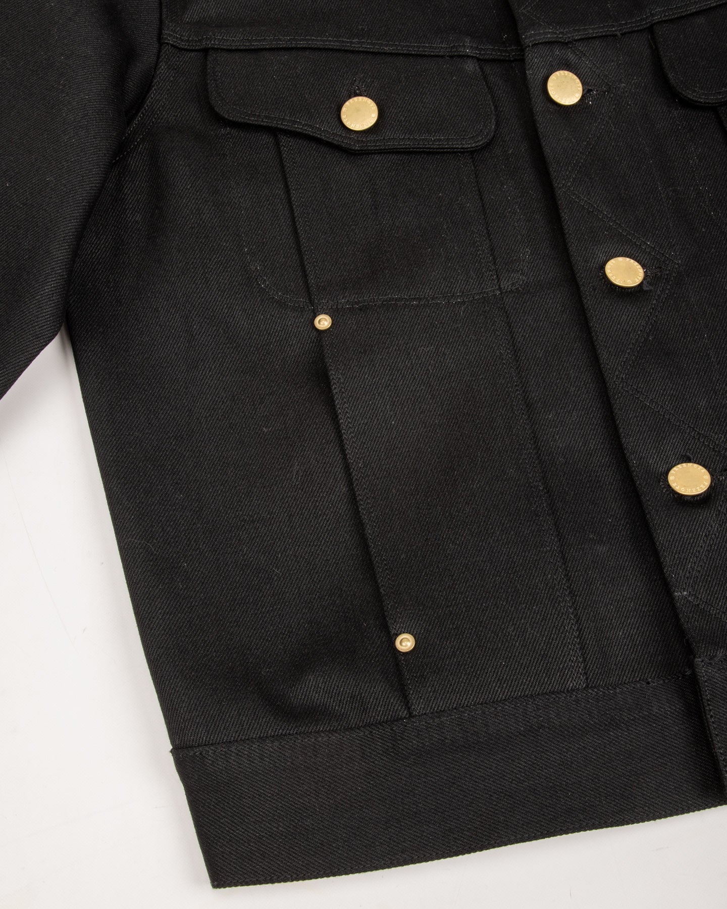 Freenote High Low Jacket - 15.75oz Black/Black - Standard & Strange
