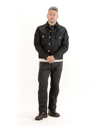 Freenote High Low Jacket - 15.75oz Black/Black - Standard & Strange