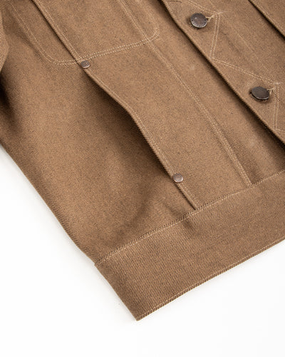 Freenote High Low Jacket - 15oz Light Brown Denim - Standard & Strange