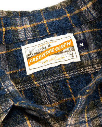 Freenote Jepson Shirt - River Blue Plaid - Standard & Strange