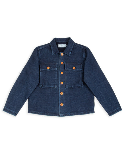 Freenote Midway CPO Shirt - Sashiko Single Rinsed - Standard & Strange