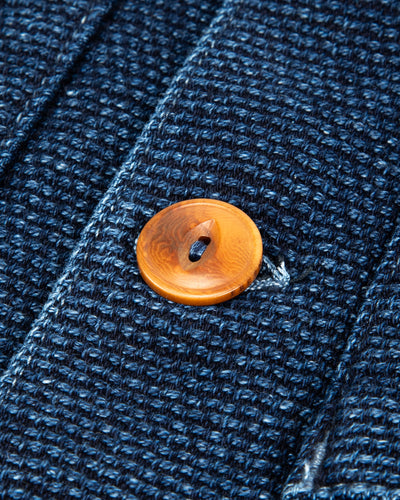 Freenote Midway CPO Shirt - Sashiko Single Rinsed - Standard & Strange