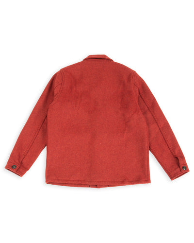 Freenote Midway Wool CPO Shirt - Red - Standard & Strange