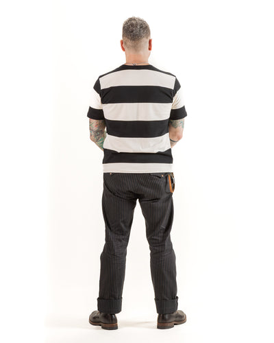 Freenote Mooch Tee S/S - Black Stripe - Standard & Strange