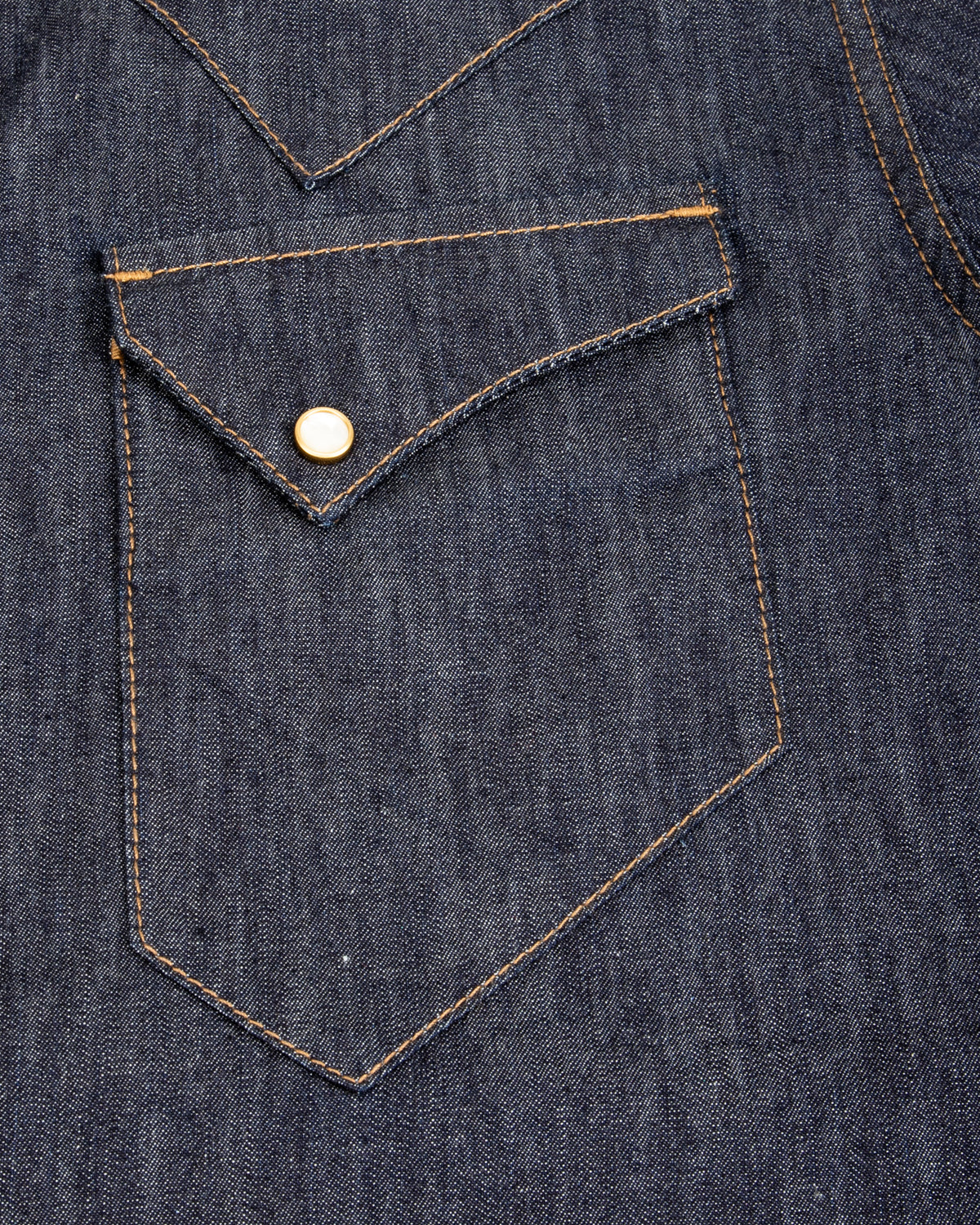 Freenote North Fork S/S Shirt - 6oz Rinsed Denim - Standard & Strange