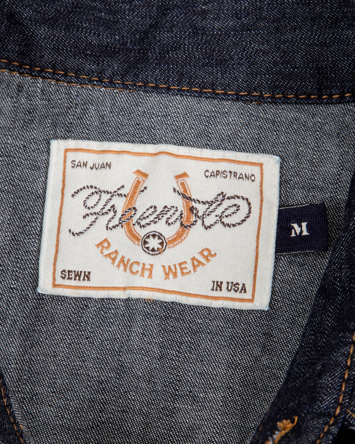 Freenote North Fork S/S Shirt - 6oz Rinsed Denim - Standard & Strange