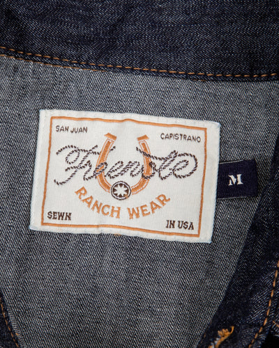 Freenote North Fork S/S Shirt - 6oz Rinsed Denim - Standard & Strange
