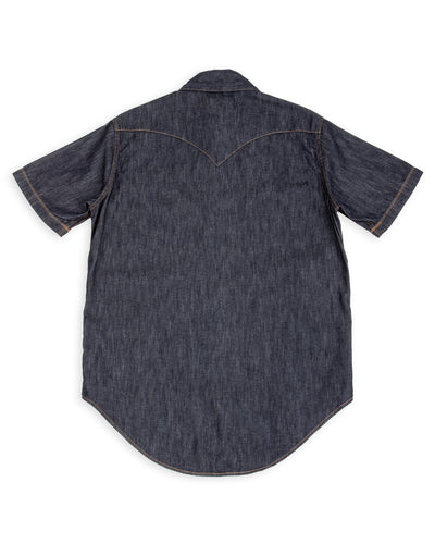 Freenote North Fork S/S Shirt - 6oz Rinsed Denim - Standard & Strange