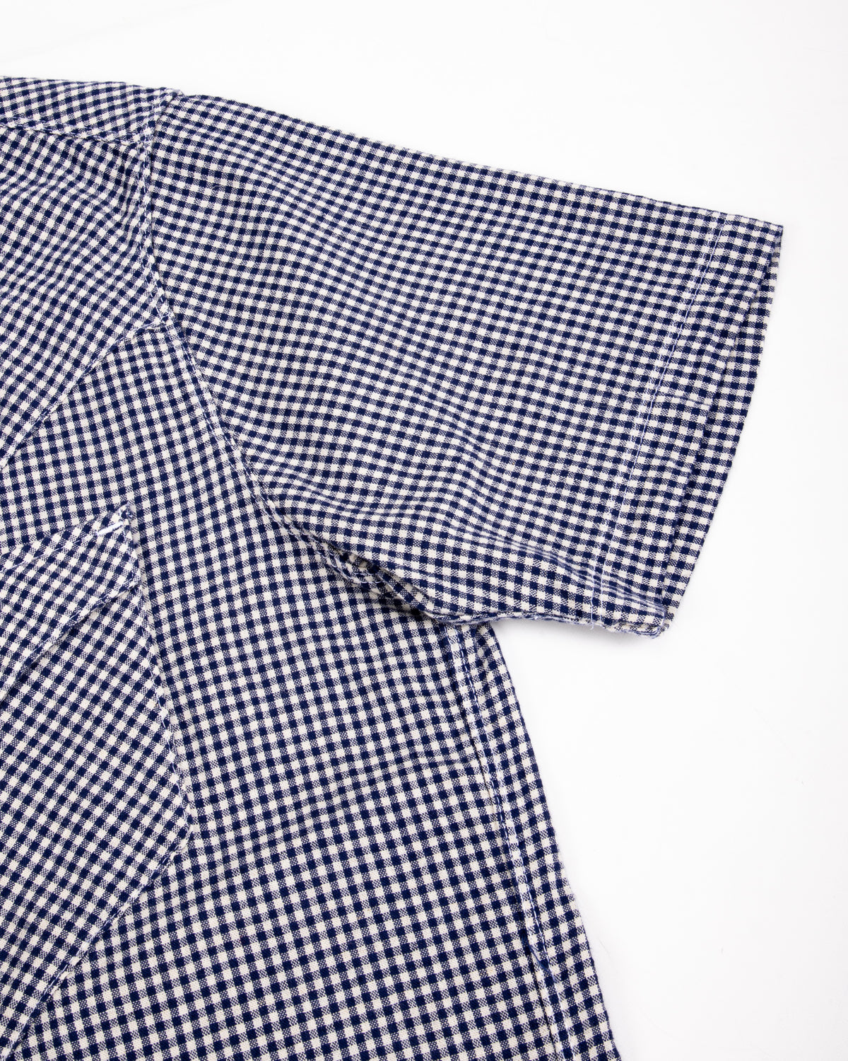 Freenote North Fork S/S Shirt - Blue Gingham - Standard & Strange