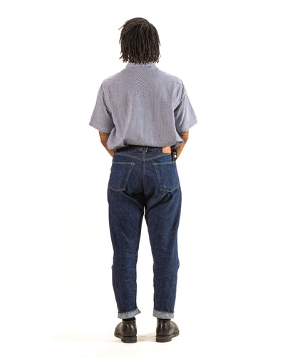 Freenote North Fork S/S Shirt - Blue Gingham - Standard & Strange