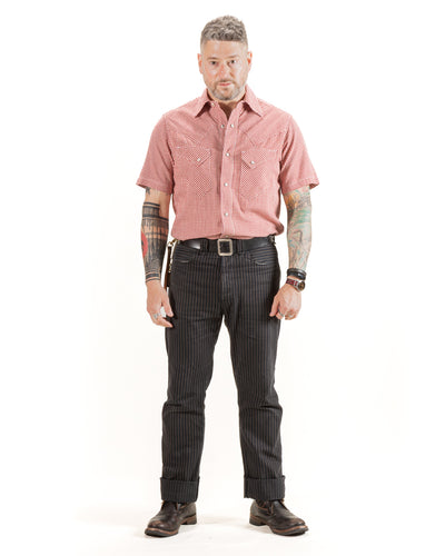 Freenote North Fork S/S Shirt - Red Gingham - Standard & Strange