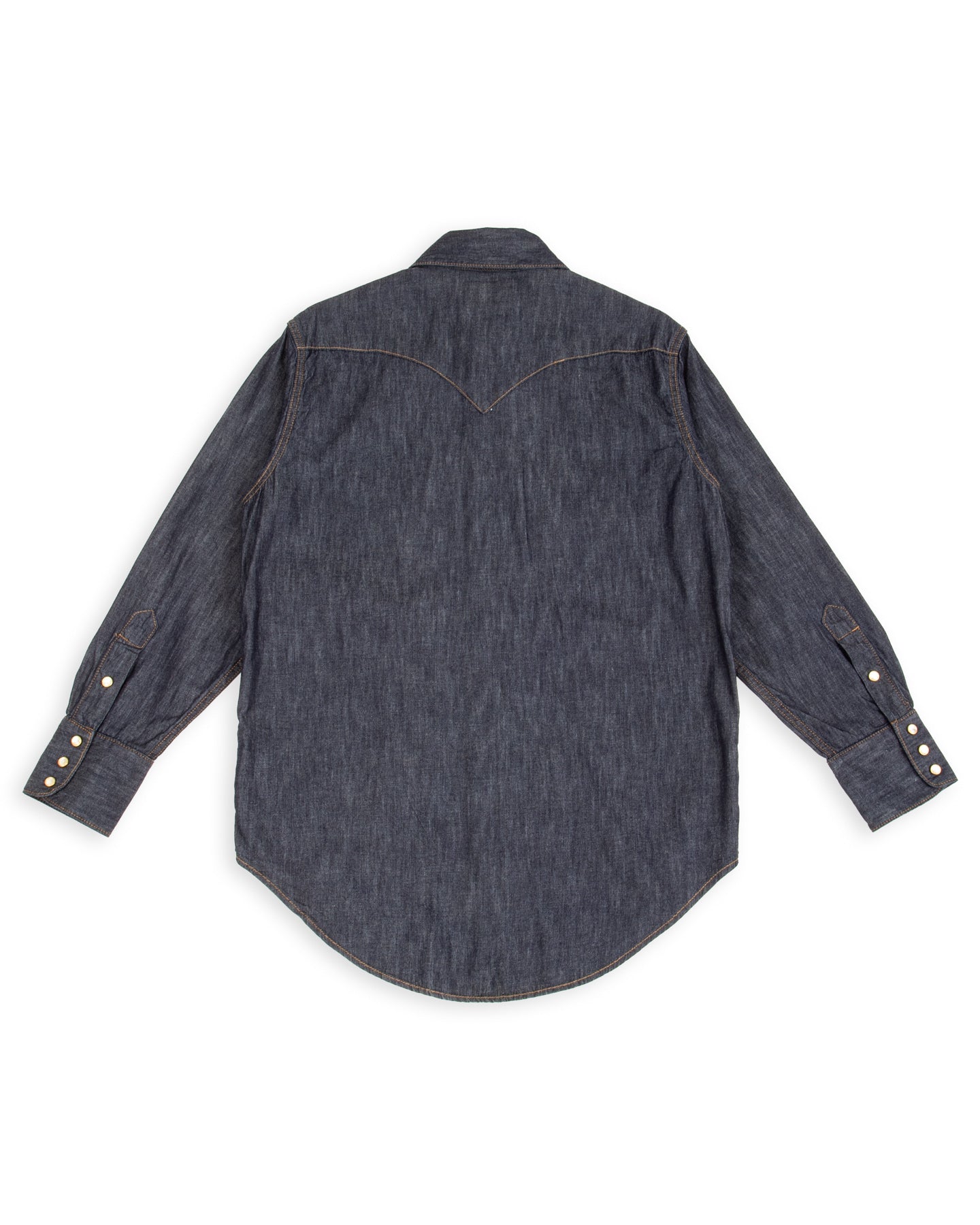 Freenote North Fork Shirt - 6oz Rinsed Denim - Standard & Strange