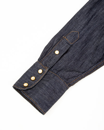 Freenote North Fork Shirt - 6oz Rinsed Denim - Standard & Strange