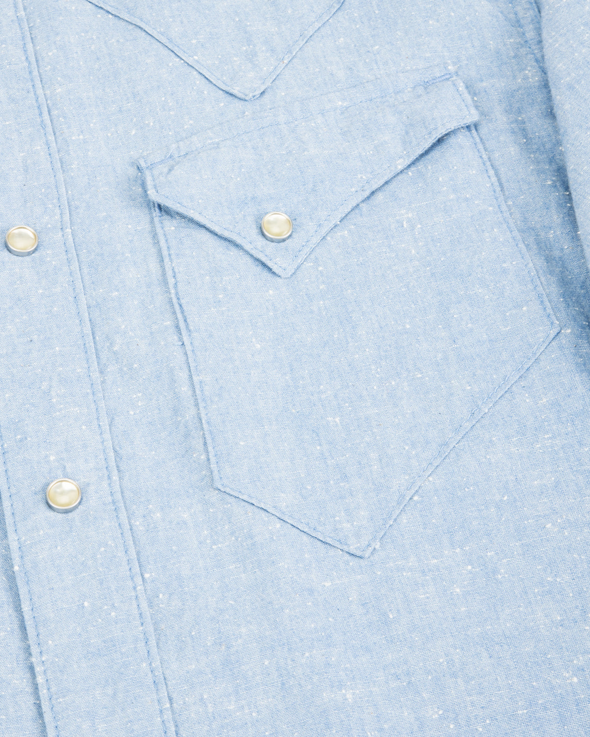 Freenote North Fork Shirt - Sky Blue Chambray - Standard & Strange