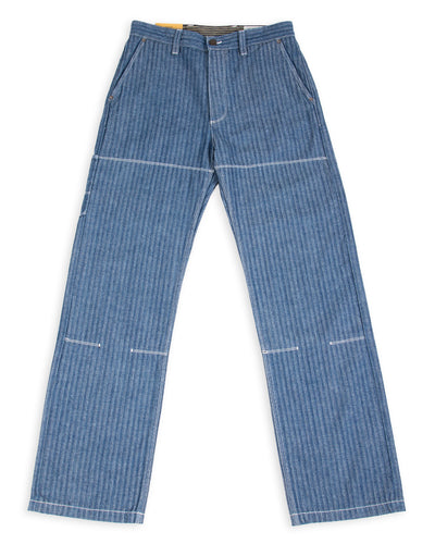 Freenote Ortega Pant - 13oz Blue Herringbone - Standard & Strange