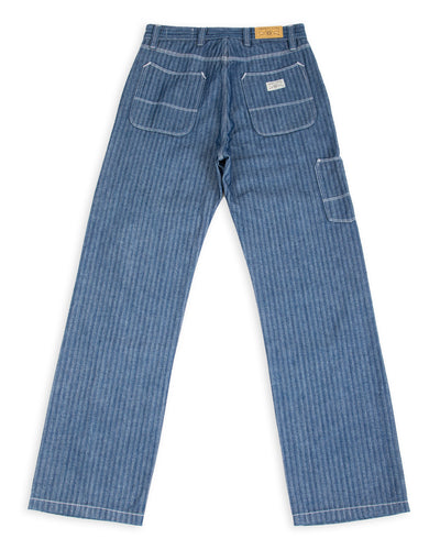 Freenote Ortega Pant - 13oz Blue Herringbone - Standard & Strange