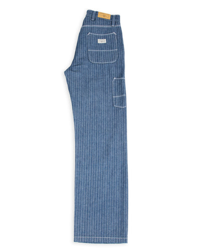 Freenote Ortega Pant - 13oz Blue Herringbone - Standard & Strange