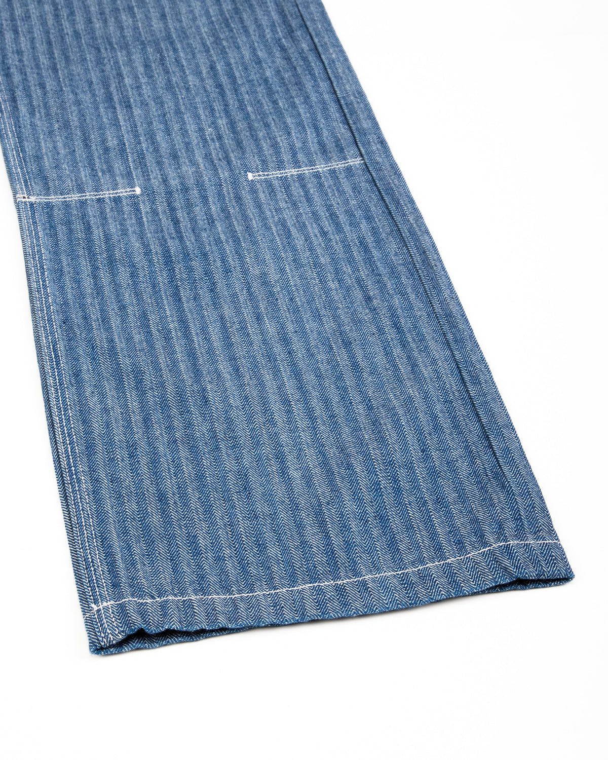 Freenote Ortega Pant - 13oz Blue Herringbone - Standard & Strange