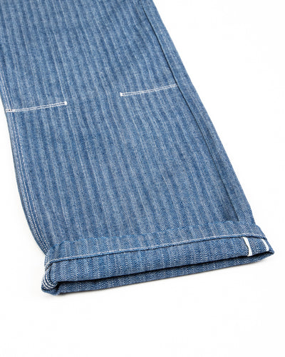 Freenote Ortega Pant - 13oz Blue Herringbone - Standard & Strange