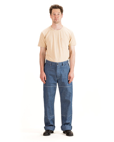 Freenote Ortega Pant - 13oz Blue Herringbone - Standard & Strange