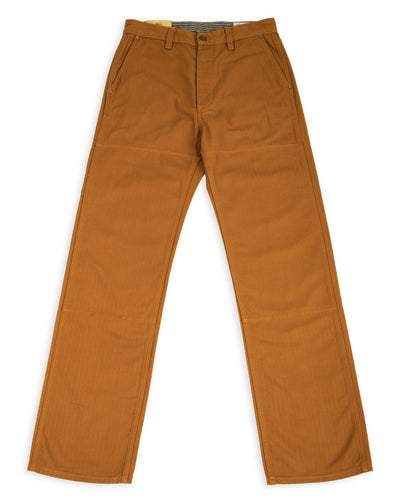 Freenote Ortega Pant - 13oz Rust Herringbone - Standard & Strange