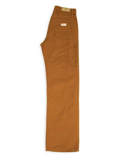 Freenote Ortega Pant - 13oz Rust Herringbone - Standard & Strange