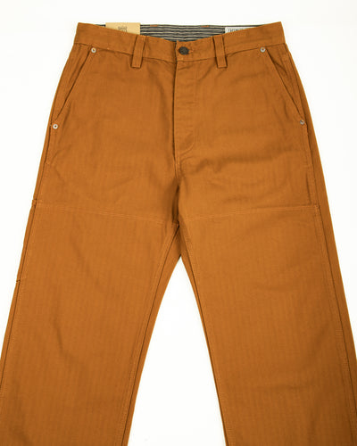 Freenote Ortega Pant - 13oz Rust Herringbone - Standard & Strange