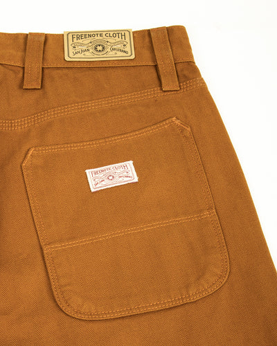 Freenote Ortega Pant - 13oz Rust Herringbone - Standard & Strange