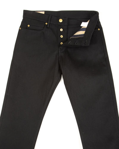 Freenote Portola Classic Taper - 15.75oz Black/Black - Standard & Strange
