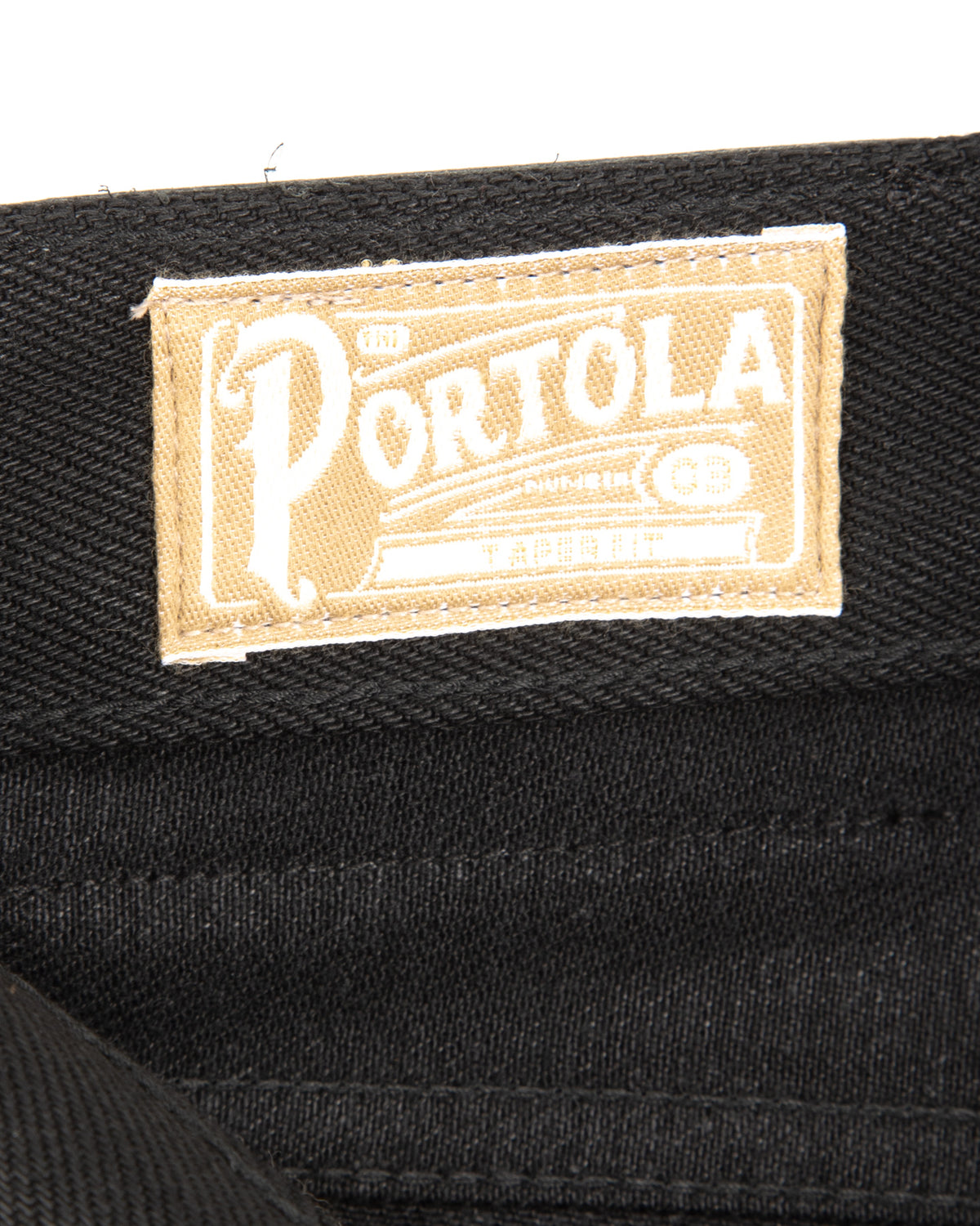 Freenote Portola Classic Taper - 15.75oz Black/Black - Standard & Strange