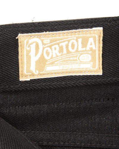 Freenote Portola Classic Taper - 15.75oz Black/Black - Standard & Strange