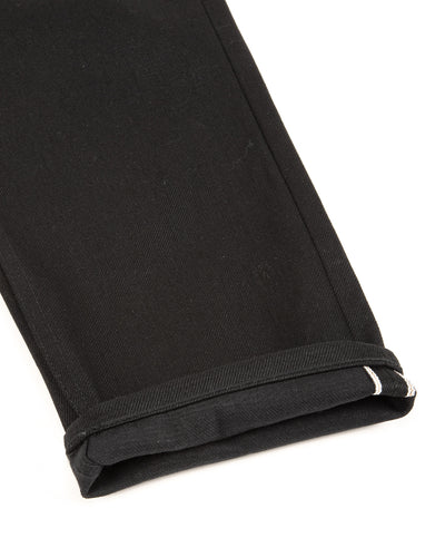 Freenote Portola Classic Taper - 15.75oz Black/Black - Standard & Strange