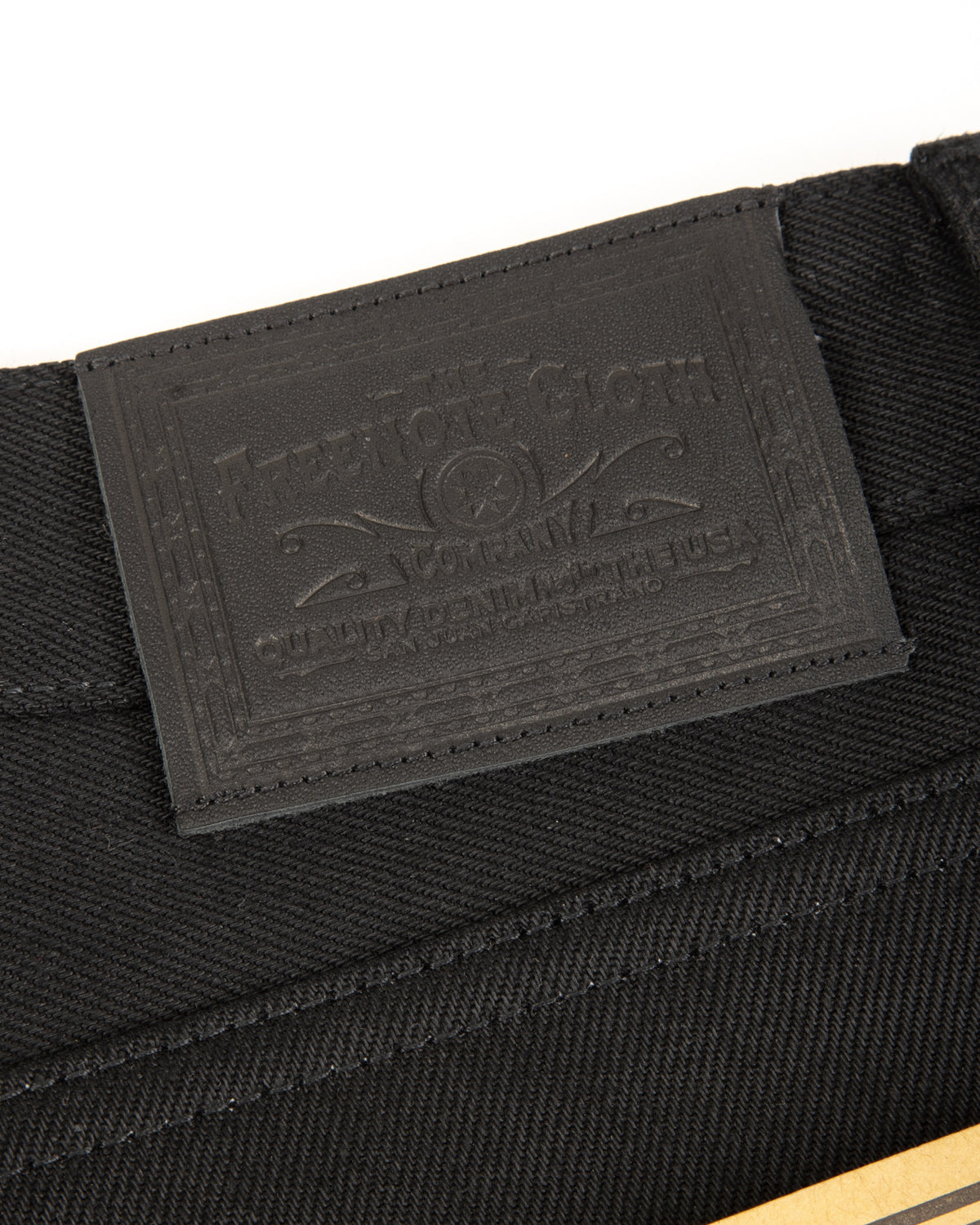 Freenote Portola Classic Taper - 15.75oz Black/Black - Standard & Strange