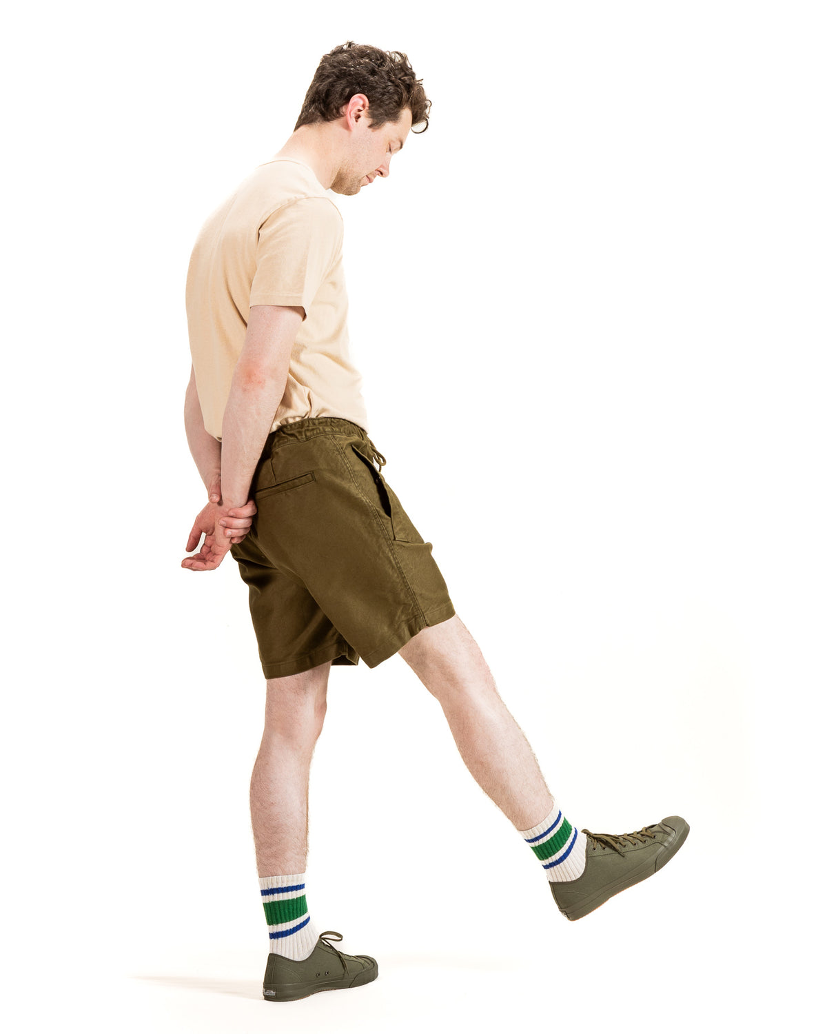 Freenote Premium Deck Shorts - Olive - Standard & Strange