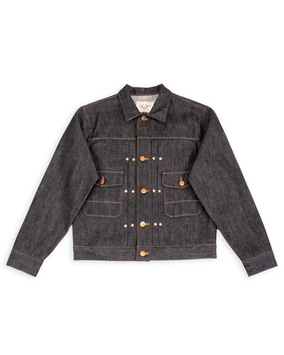 Freenote RJ-3 Jacket - 14oz Broken Twill Denim - Standard & Strange