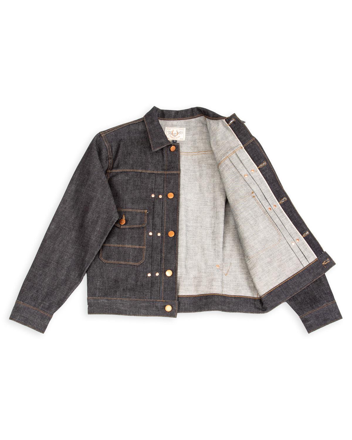 Freenote RJ-3 Jacket - 14oz Broken Twill Denim - Standard & Strange